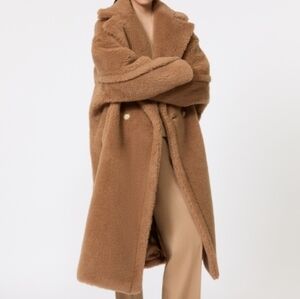 MaxMara Camel Teddy coat S